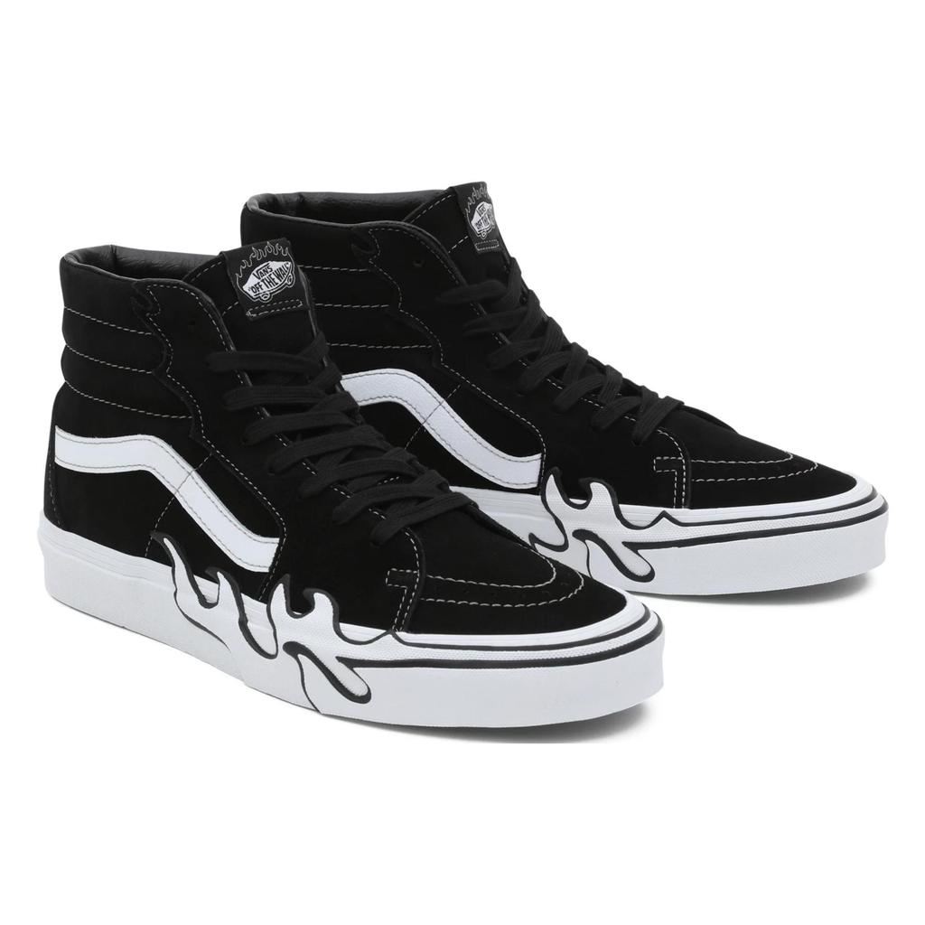 Sk8 Vans-Hi 'Flame - Black' VN0005UJBZW