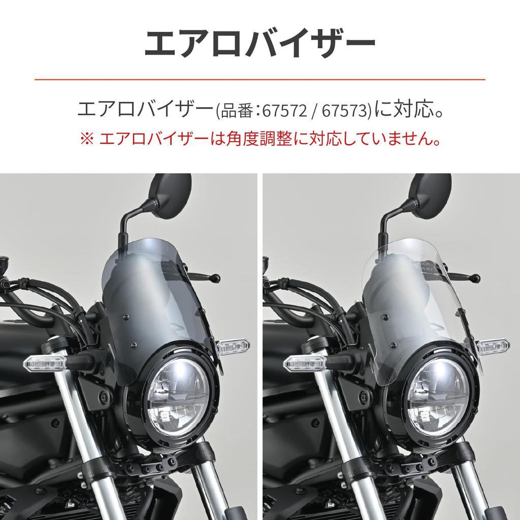 Daytona Eliminator (24) Dedicated Windscreen Mounting Bracket, Compatible with Aero Visor/Blast Barrier, 41559