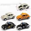 Classical Police Car, Taxi, Racing Car, Rebound Car Model, Children'S Toy Gift