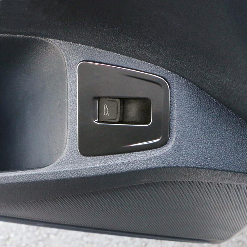 For VW Tiguan MK2 2017-2021 Car Tailgate Trunk Switch button panel trim cover Auto products Interior modification Accessories 4eg