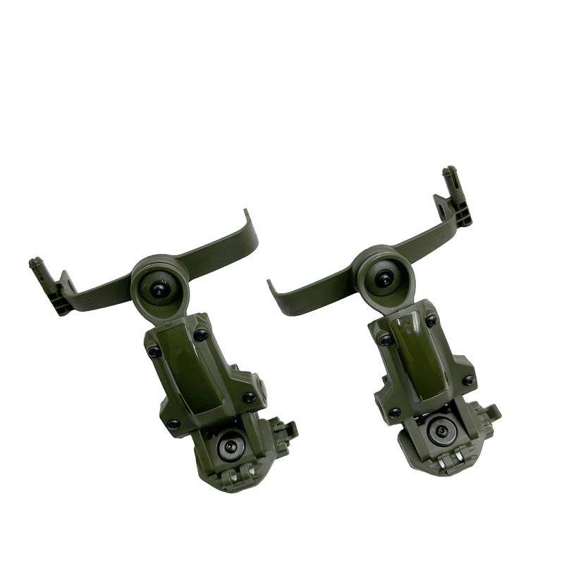 Tactical Helmet Rail Adapter for PELTOR ComTac Airsoft Shooting Accessories Headset Mount Fit Ops Core ARC Team Wendy MLOK Rail
