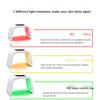 Macchina di Bellezza per Terapia Sbiancante e Ringiovanimento PDT 7 Colori LED Terapia Fotonica PDT Luce LED Facciale Ringiovanimento della Pelle e Rimozione dell'Acne Fotonica