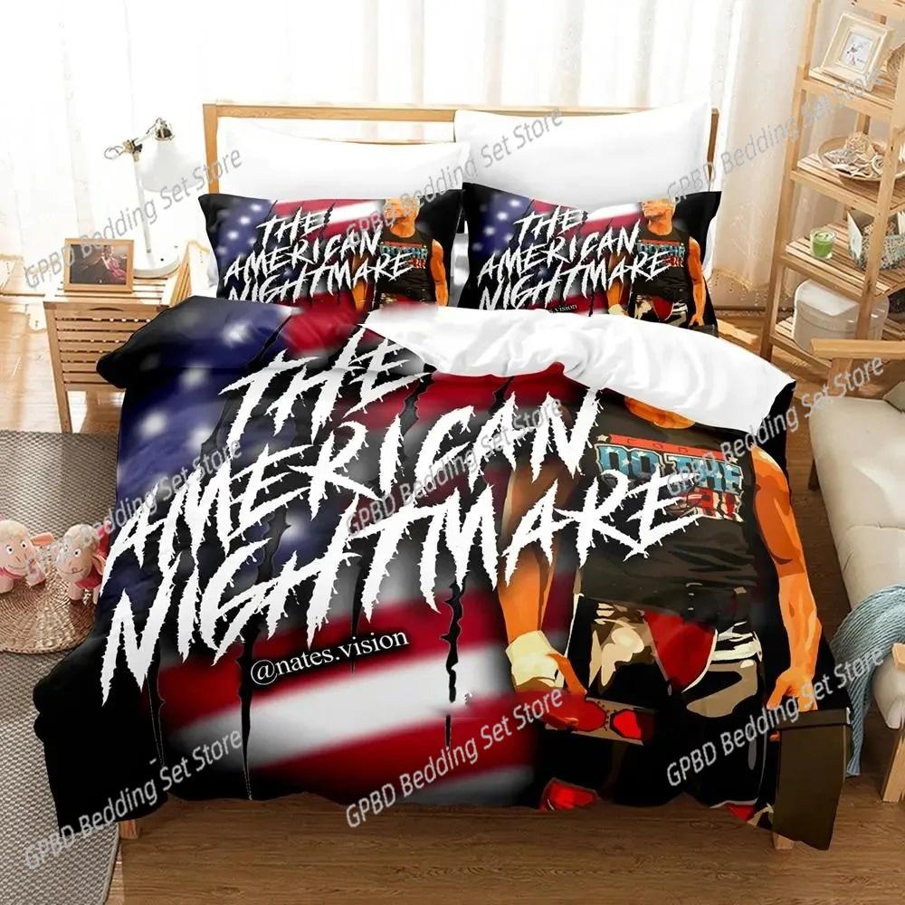 Cody Rhodes American Nightmare Set de Lenjerie de Pat Husă de Plapumă Set de Pat Husă de Plapumă Față de Pernă Plapumă Mărime King Queen Băieți Adult