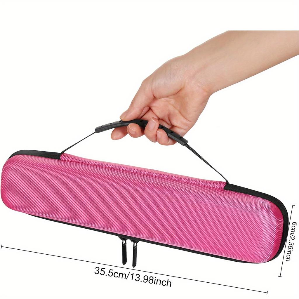 EVA Hard Protective Travel Case for Hair Straightener and Curling Iron, Universal Flat Iron Storage Pouch Bag Hair Styling Tools Organizer