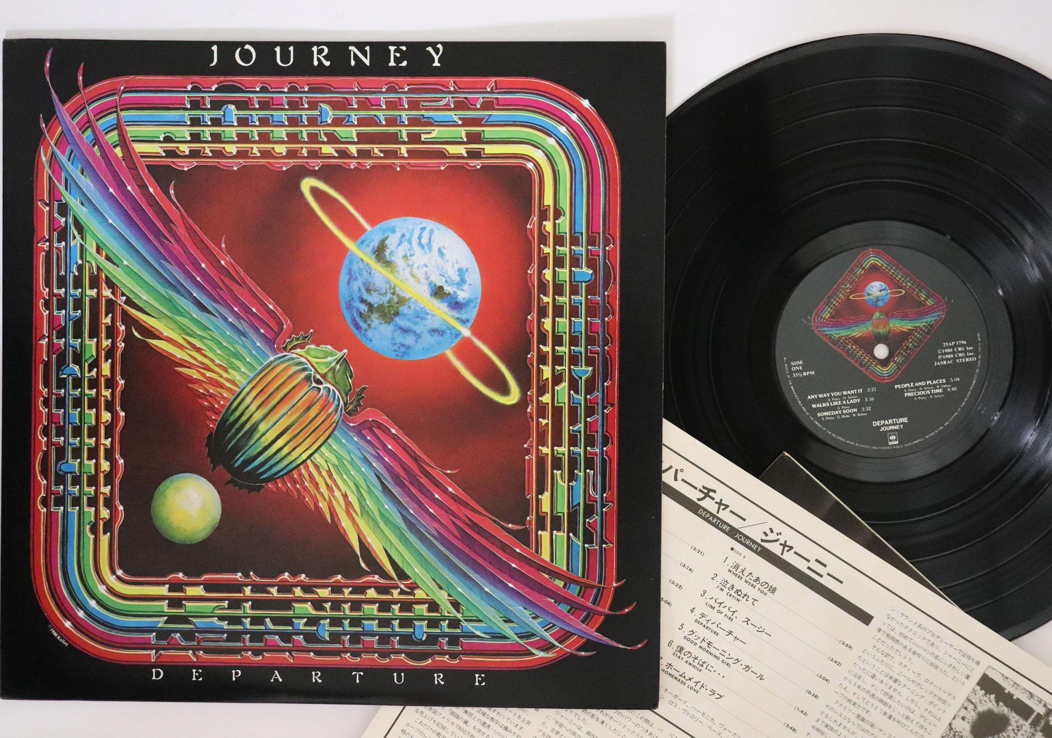 

LP Пластинка JOURNEY - Departure 25AP1796 CBS SONY 1980 Япония Рок