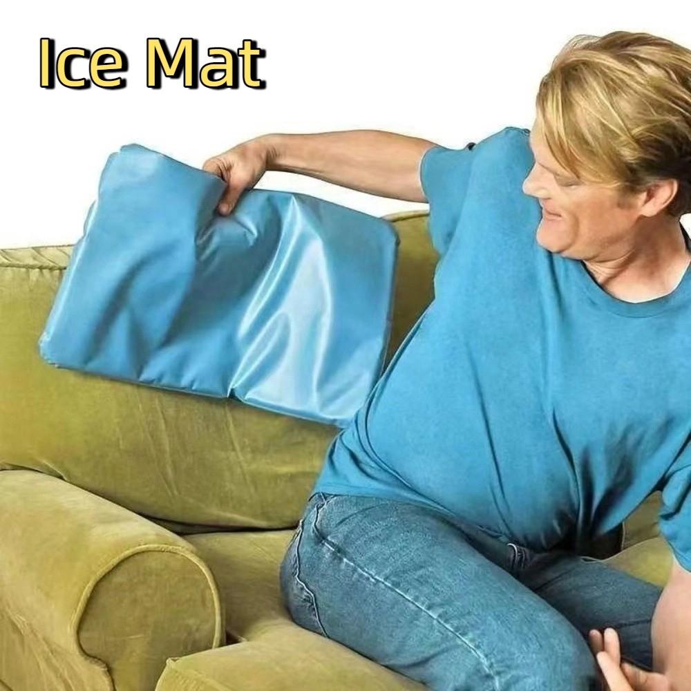 Refillable Cooling Ice Pillow PVC Ice Mat Cooling Pad Ice Cushion  Neck Support