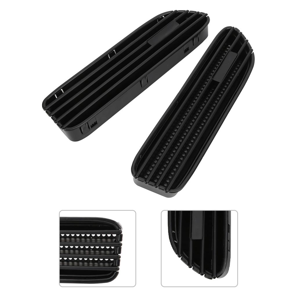 2PCS Side Vent Trim ABS for M Accessories Replacement for E46 Celsius E90 M3