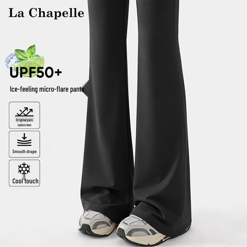 La Chapelle Women s High-Waist Slim Fit Casual Pants S