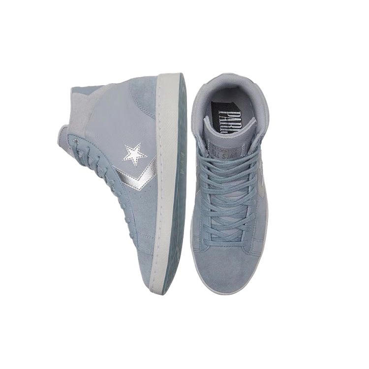 Converse Pro Leather High Heart of the City - Paris Unisex Sneakers Blue Gravel Obsidian-Mist 170238C