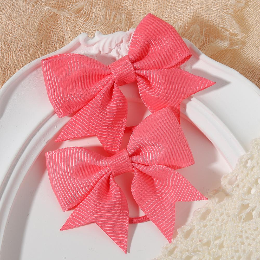 

2PCS Sweet and Cute Girl s Hair Accessories,for Children ,Babies To Wear Daily Bow Hair Rings,Birthday Gift Hair Accessory Set