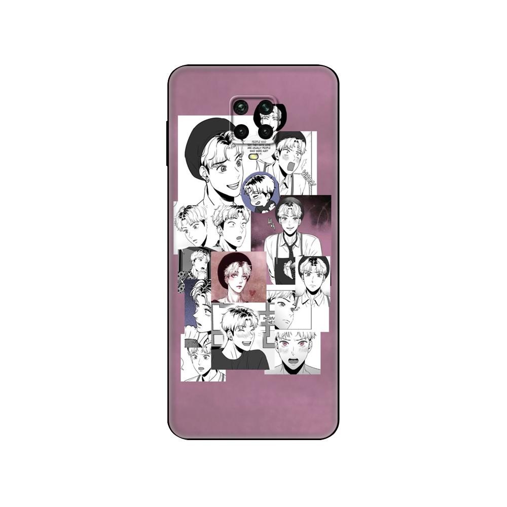 Black Tpu Case For Xiaomi Redmi 7A 8 8A 9 9A 9C Case Redmi Note 8T 8 Pro T Note 9 9S 9Pro Case Fashion Yaoi BJ Manga Alex Luxury
