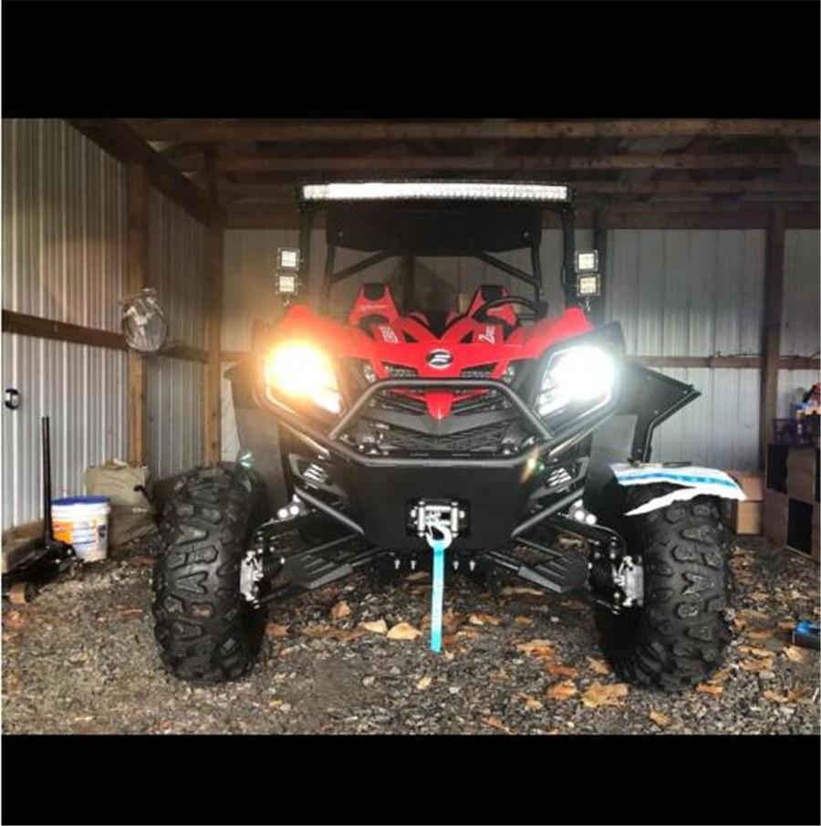 2PCS High Quality H11 LED Headlights Bulbs Kit High/Low Beam 35W 4000LM Super Bright 6000K White