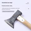 Reinforced Sharp Forged Green Steel Camping Axe