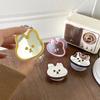 Korean Ins Cute Rabbit Cartoon Holder Phone Airbag Bracket Portable for Iphone 17 Grip Tok Portable Makeup Mirror Creative Stand
