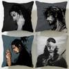 Fashion Vvagabonded Cushion Cover Soft  EasyWash Pillow Case  Versatile for Couch Bed Travel and Office