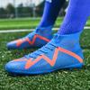 Scarpe da Calcio da Uomo FG/TF Stivali da Calcio High Top da Uomo Scarpe Traspiranti per Sport Outdoor Allenamento Taglie Forti 35-47