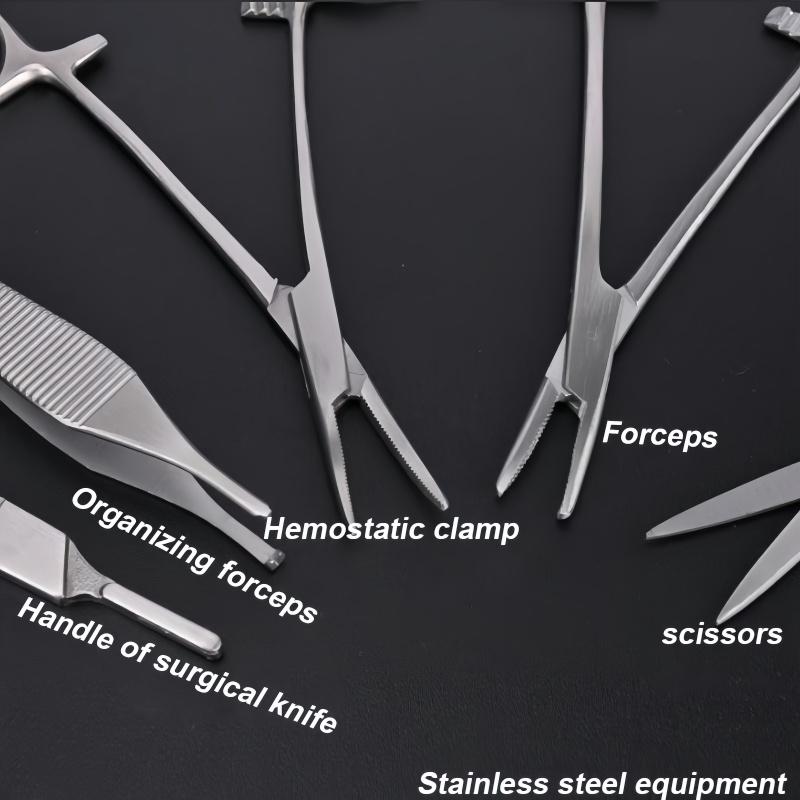 Surgical Suture Kit Practice Set: Forceps Set—Essential for Medical Students To Quickly Improve Skills On Skin Models