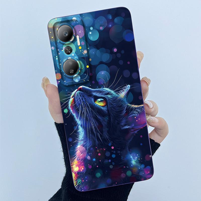 For Infinix Hot 20 4G X6826 X6826B X6826C / Hot20 5G X666 X666B Casing Soft Silicone Phone Case Sweet Painted Men Printed Cover