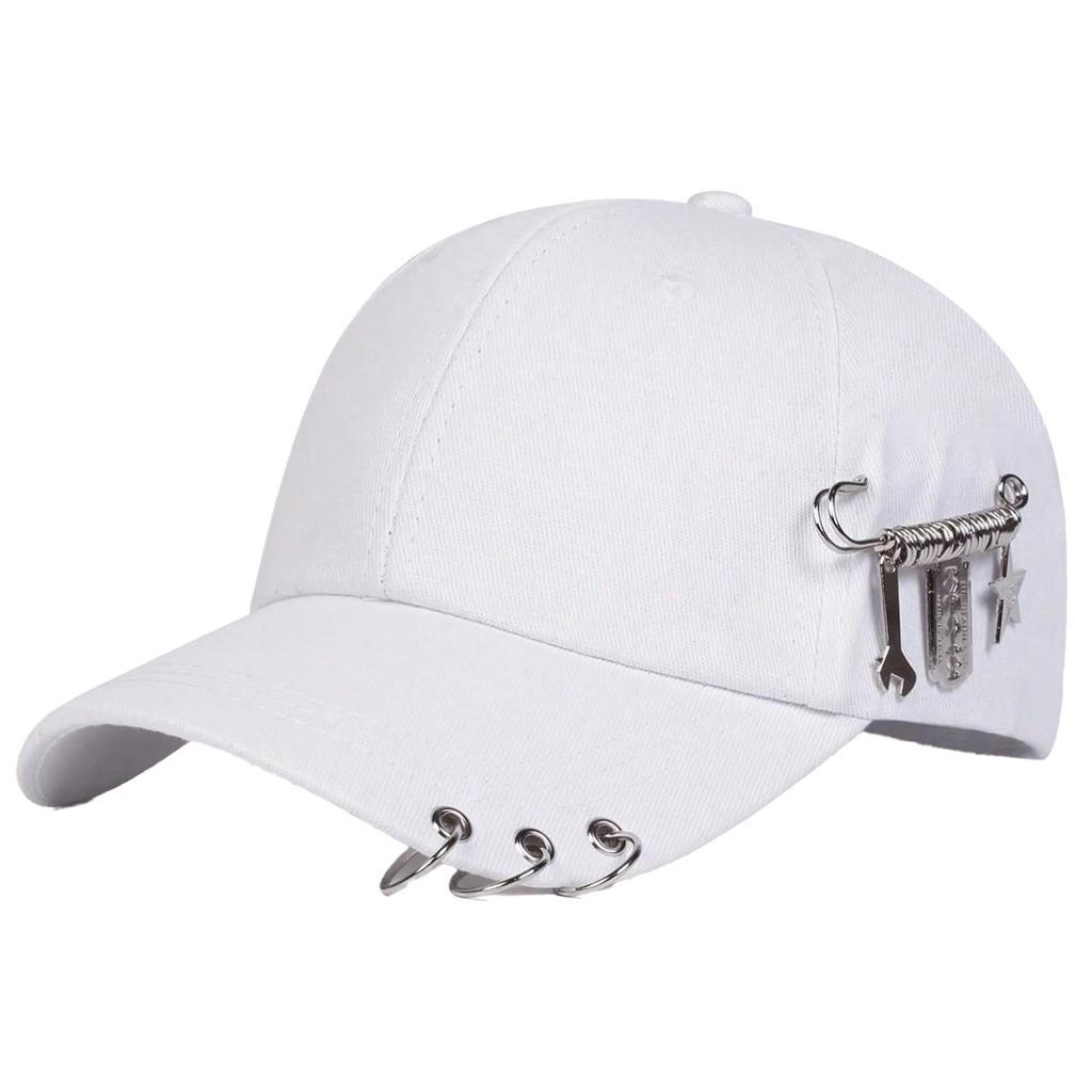 Baseball Ring Iron Neutral Gender Women Men For Caps Spring Autumn Outdoor Adjustable Casual Hats Dad Hat Sunscreen Hat