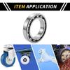 Motoforti Universal Deep Groove Ball Bearings Scooter Skateboard Wheel 65x100x18mm Lubricated Bearings Open Type