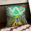 Film The WWizard of OOZ Cushion Cover Reversible Soft Durable Pillow Cover Home  Car MultiScene Use for Daily Comfort