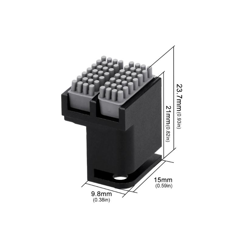 3D Printer Nozzle Cleaner Nozzle Wiper High Temperature Resistant To Extend 3D Printer Nozzle Life For Lab X1/P1 Series