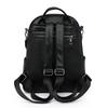 Women's Soft Leather Backpack Large Capacity Travel Bag Portable Commuter Schoolbag