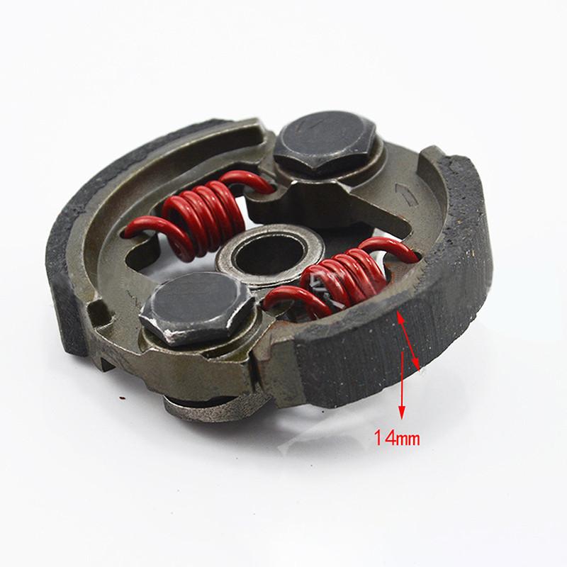 Universal 2 Stroke 43cc 47cc 49cc Complete Alloy Clutch Pads Springs Gas Motorcycle Minimoto Pocket Bike Mini Dirt Bike Quad ATV