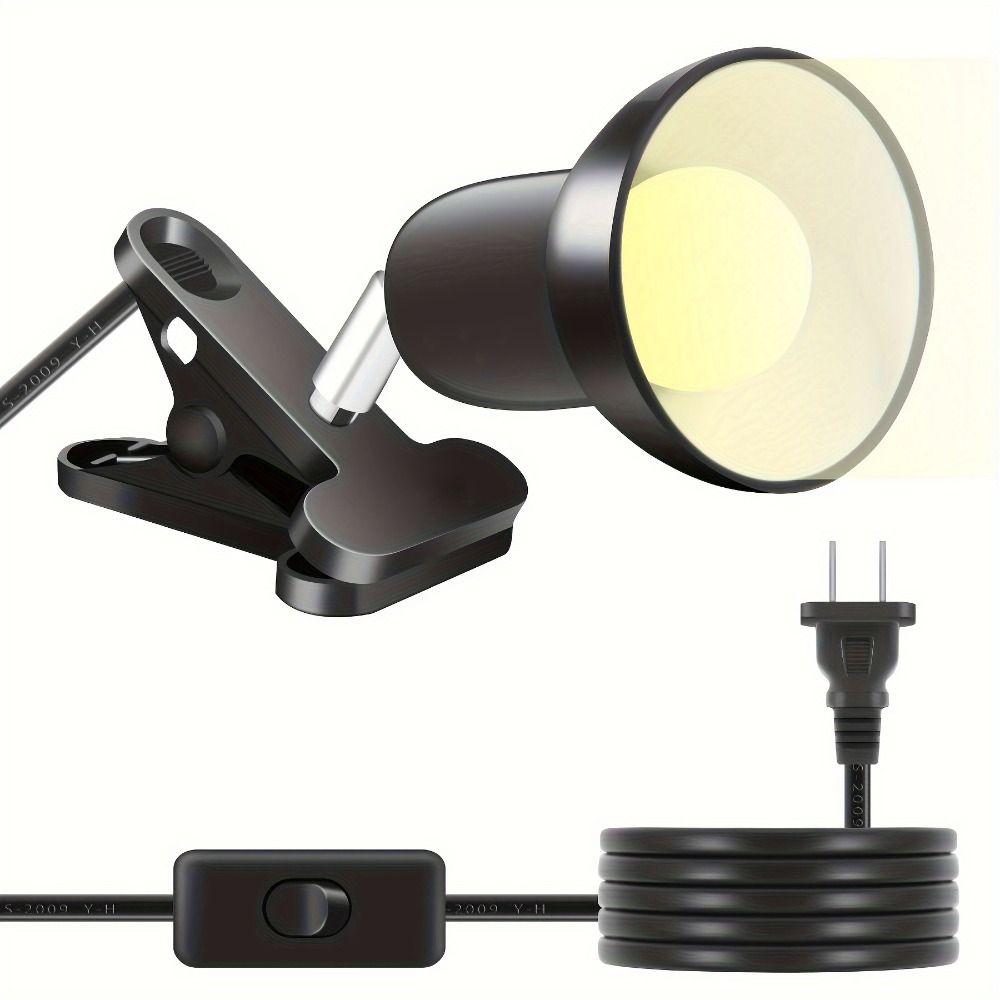 Metal Clamp Clamp Light 360 Rotatable Night Reading Lamp Reading Lamp  UVB Lighting