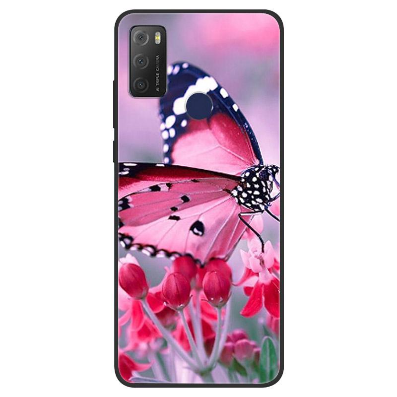 For TCL 20Y 6156D Case Shockproof Soft TPU Silicone Phone Cover For TCL 20Y 20 Y E 6125F Fundas For TCL20Y TCL20E Shell Coque