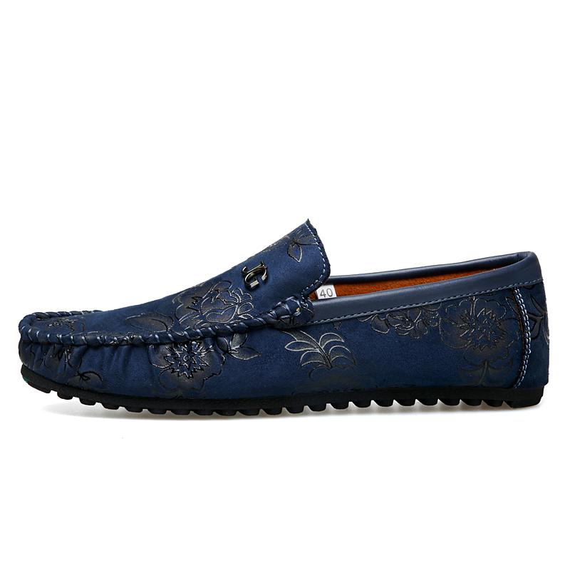 Sommer Neue Britischer Yuppie-Stil Leder Slipper Für Herren Original Design Rot Slipper Freizeitschuhe Hombre Täglich Partykleid 28CM