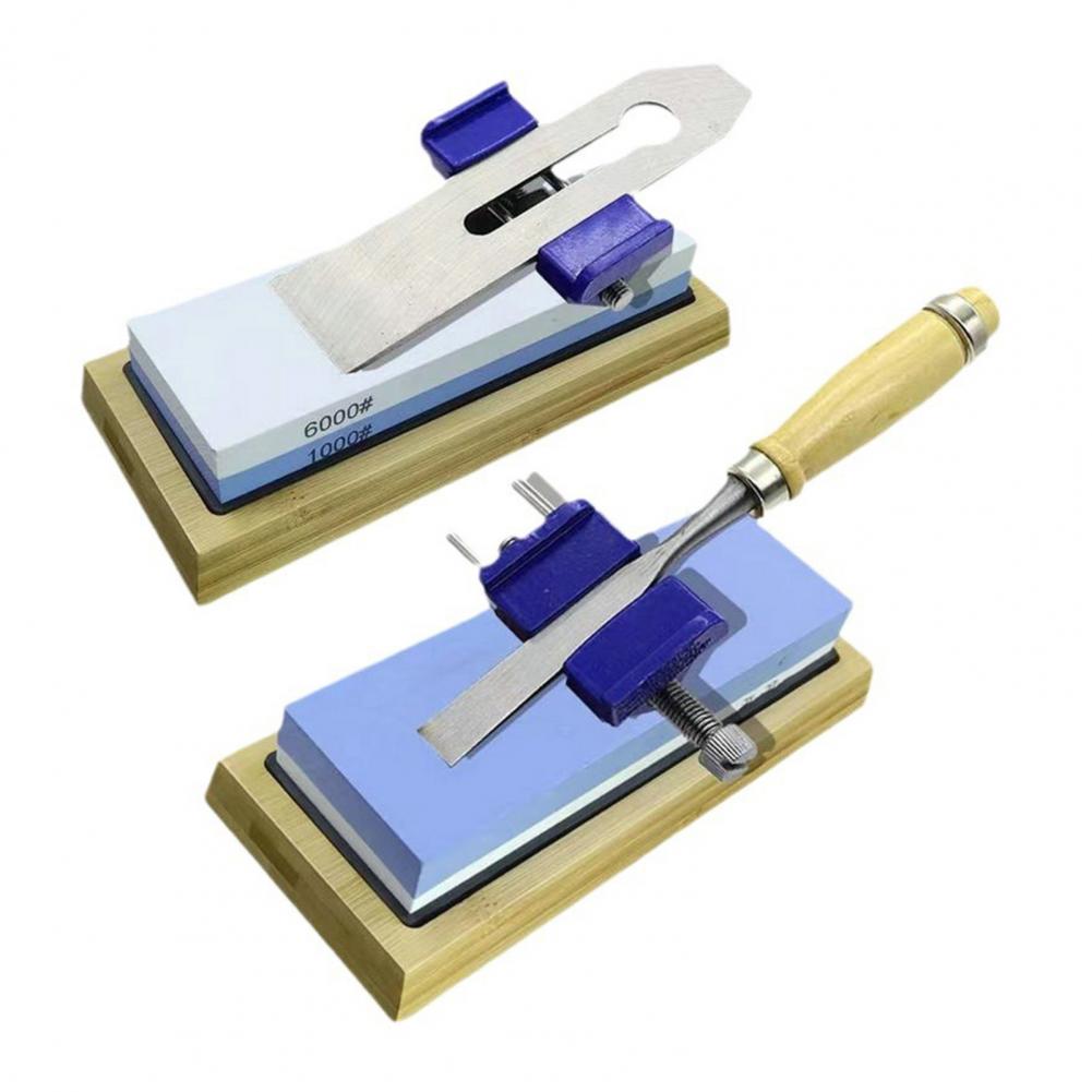 Angle Sharpener Tool Projection Tool Sharpener Woodworking Tools Angle Guide Sharpener for Chisels Planes with Adjustable Clamp
