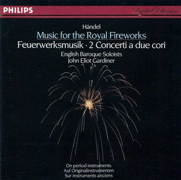 

CD HANDEL; GARDINER - Royal Fireworks 4111222 Philips 1984 Japan ObiClassical Used