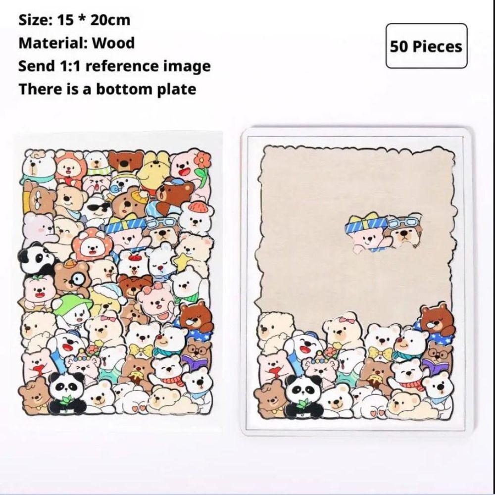 Dinosaur Animal Cats Jigsaw Puzzles Irregular Shaped Animal Shape Puzzles Desk Decoration