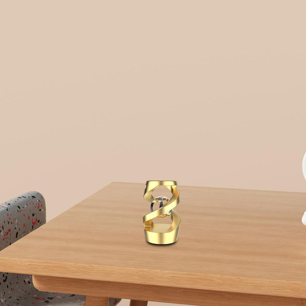 Defying Desk Toy Desktop Suspended Physics for Birthday Gift Metal Ornament Levitating Ball