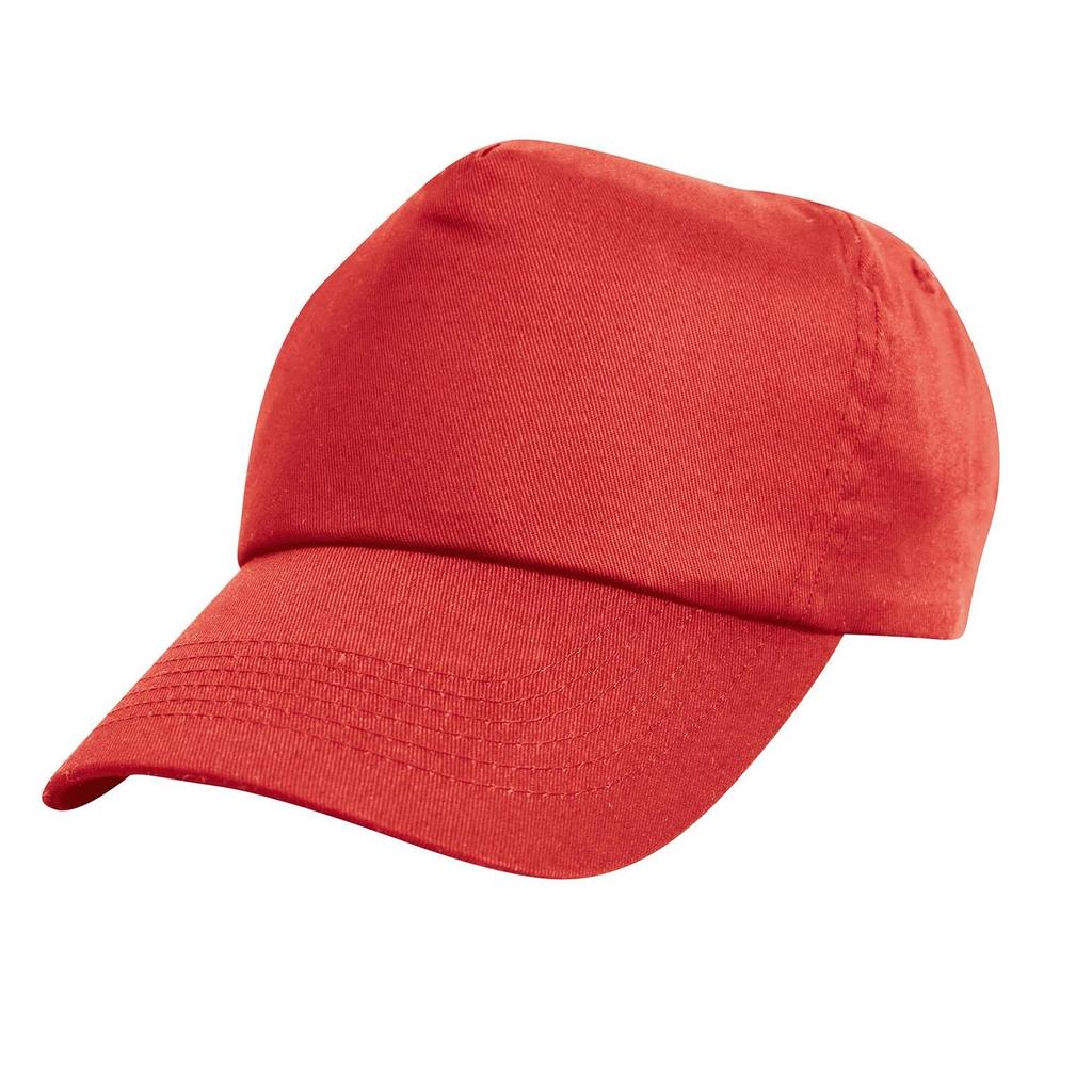 Result Unisex Childrens/Kids Plain Baseball Cap