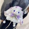 Light Luxury Super Cute Rabbit Plush Doll Crossbody Bag, High-value Cartoon Backpack, Ideal Birthday Gift