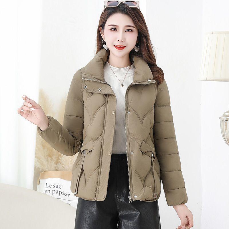 

Fashion warm small padded jacket women s short down padded jacket new winter padded jacket 5XL хакі