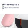 Kwmobile Earphone Case for Sony Wireless Drop Antique Pink WF-1000XM5 - Earphones, Silicone, Protection,