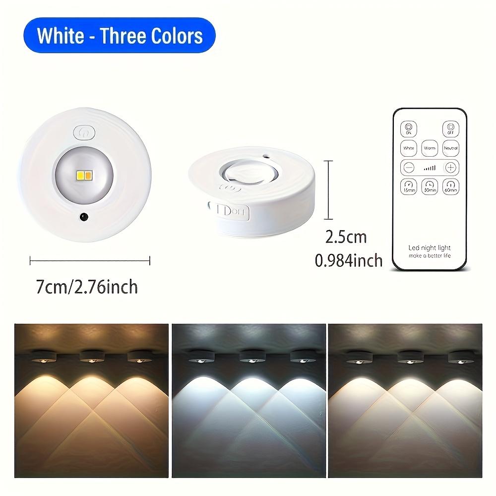 Remote Sensor Smart Night Light, Rechargeable LED, Dimmable, Magnetic Wall Light, RGB Gradient Ambient Light