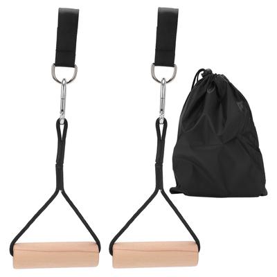 Klimmzug-Trainingsgriff Klimmzug Holzgriffe Hochbelastbare Fitnessstudio-Gewichtshebel für Muskelaufbau