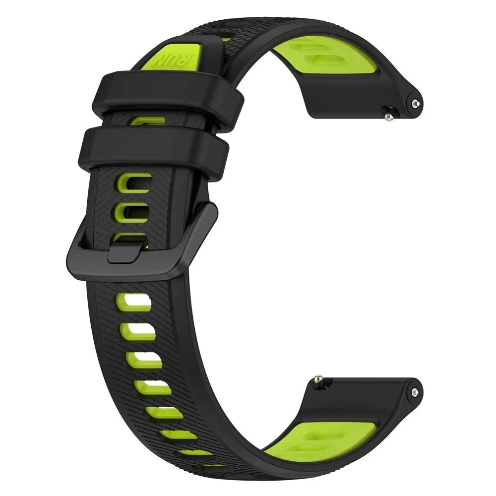 Classic 22 20mm Silicone Strap For HUAWEI WATCH GT 4 Pro 46mm Band GT 3 2 42mm HONOR Magic Watch 4 GS 3 Pro ES Bracelet Replacement Belt