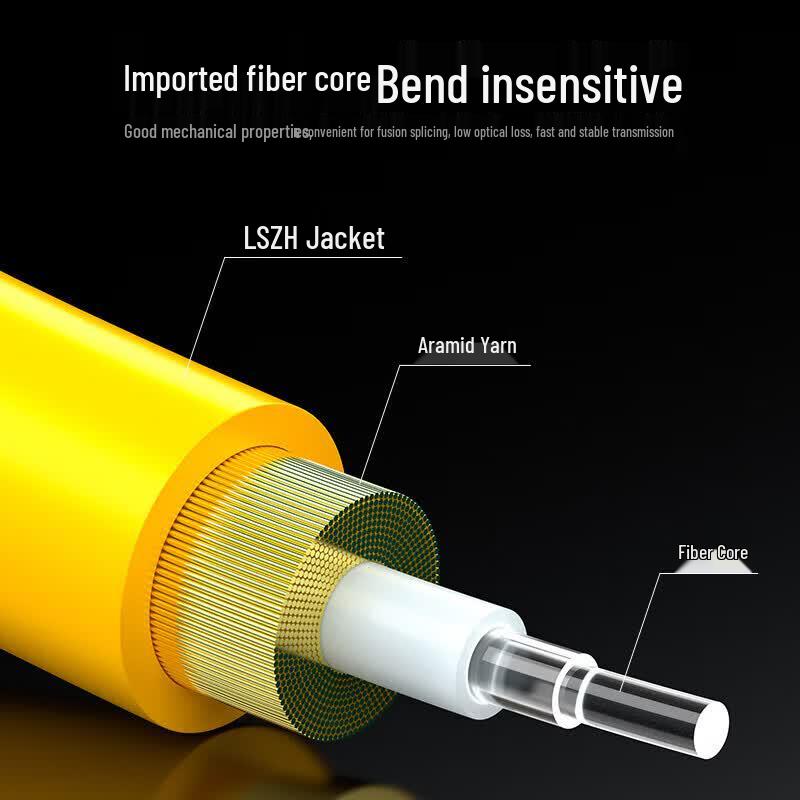 Shengwei SC-SC Single-Mode Simplex Fiber Optic Patch Cord