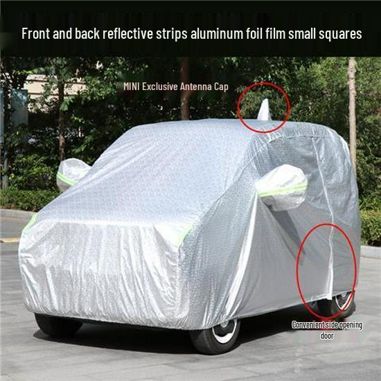 3rd Gen Wuling Hongguang MINI EV Macaron: Dustproof & Antifreeze Car Cover See Details