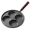 Wutuo Cast Iron 4-Hole Egg Frying Pan