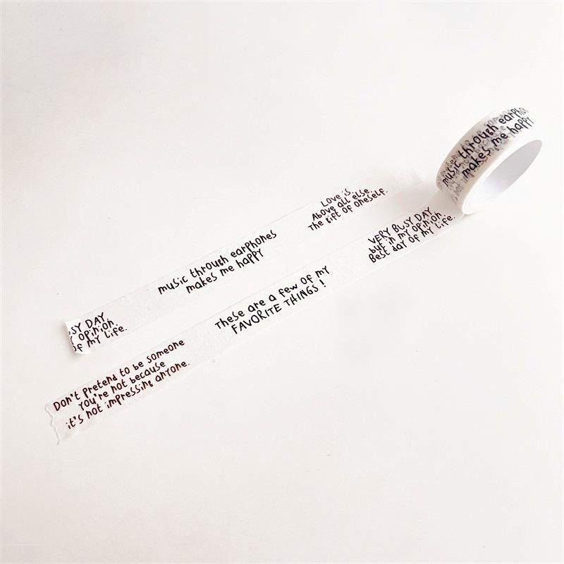 Gold Vintage Adhesive Washi Tapes Masking Tape Creative DIY Paper Tape Scrapbooking Tape Japanese Washitape Stickers