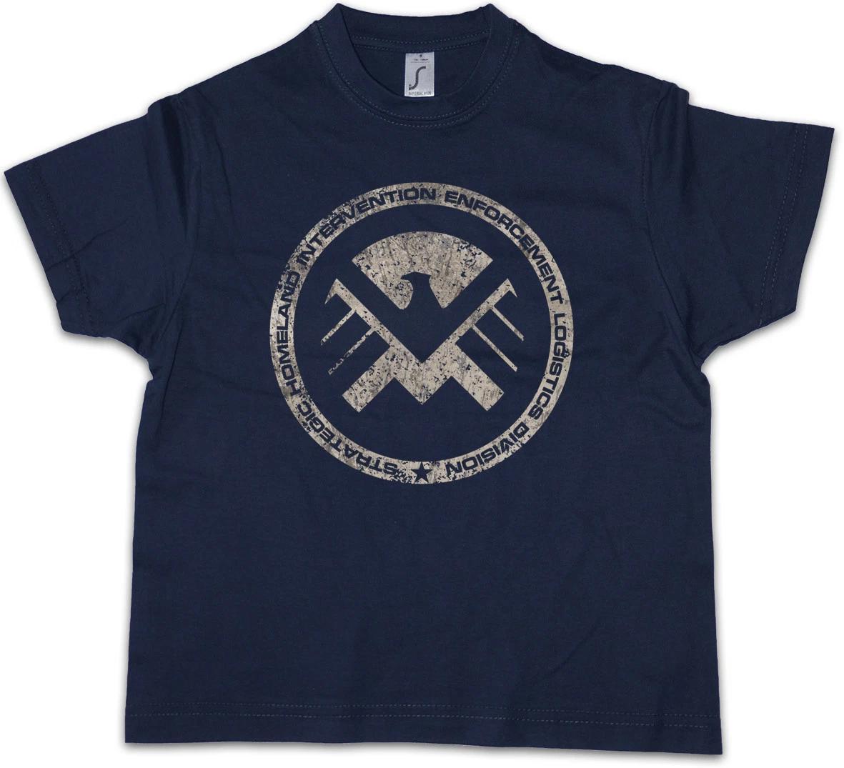 S.H.I.E.L.D. LOGO III Kids Boys kids boys T-Shirt Nick Marvel SHIELD Fury Hydra 100