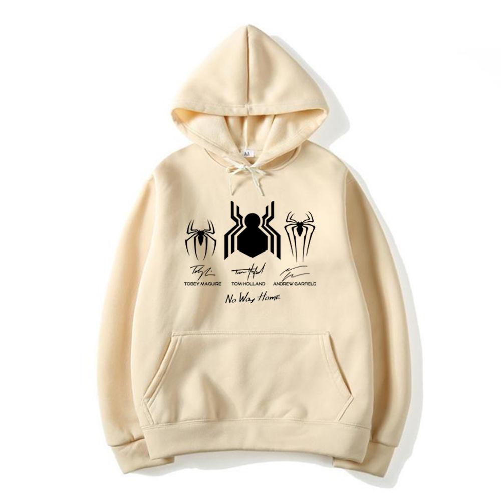 No Way Home Superhero Hoodie Peter Parker Pullovers Tom Holland Hooded Sweatshirt Unisex Graphic Hoodies Casual Tops Fans Gift