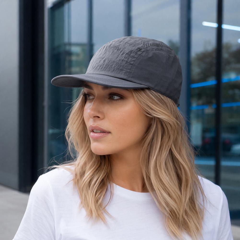 Soft Top Baseball Cap Quick Dry Baseball Cap Quick-dry Running Hat for Men Women Lightweight Breathable Mesh Sport Cap Baseball