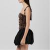 AmyLynn Womens/Ladies Ultra Peplum Square Neck Mini Dress